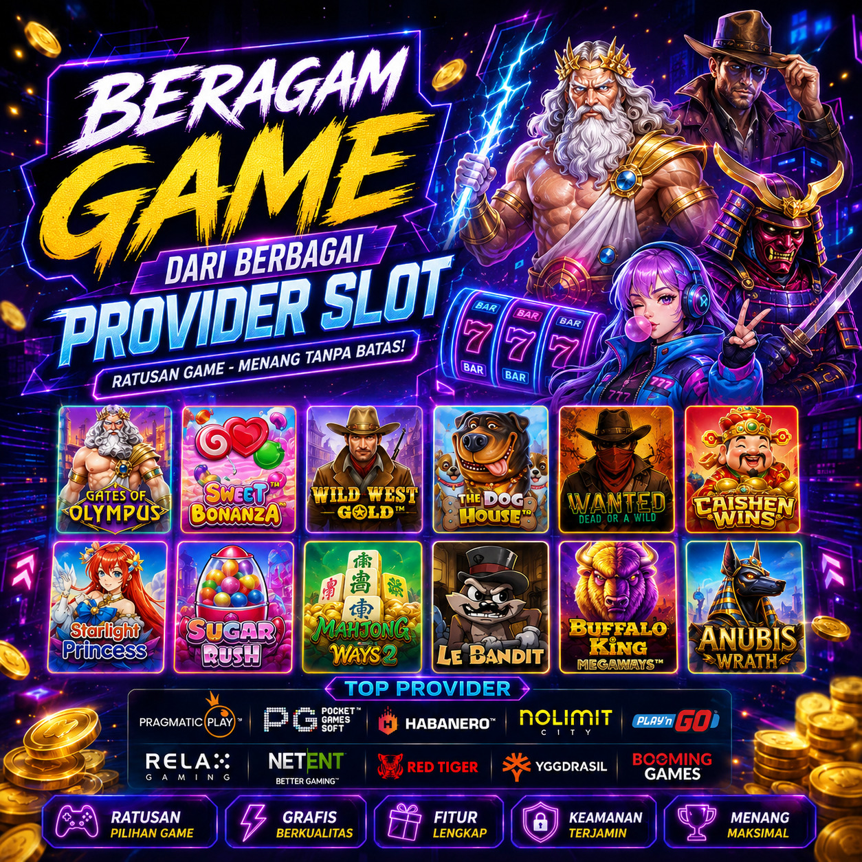 Keunggulan Provider WOW Gaming yang Membawa Pengalaman Bermain Lebih Berkualitas